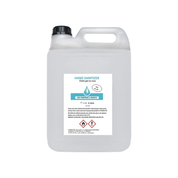samolepka kanystr sanitizer