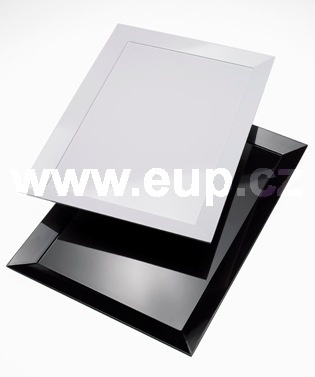 Tácek hotelový melaninový černý