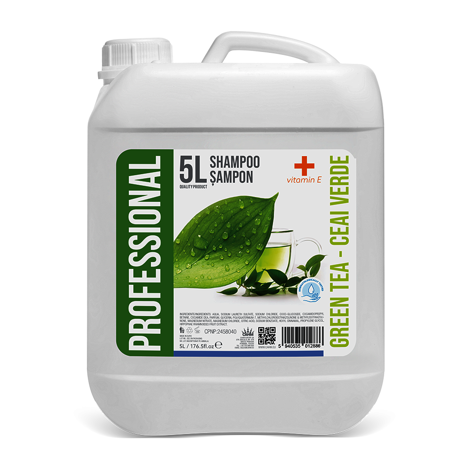 12250 Green Tea Shampoo 5L Canister