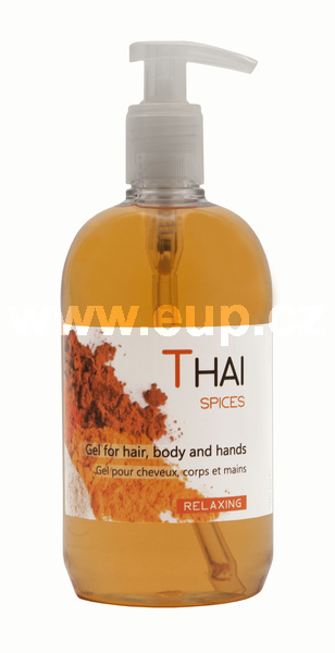 Šampon na vlasy tělo a ruce hotelový 500 ml thajské koření