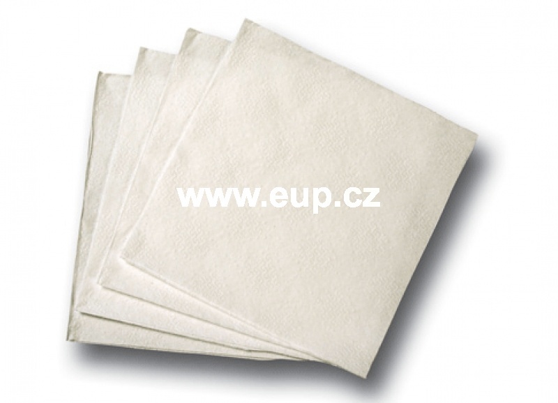 Ubrousky hotelové jednovrstvé 33x33 cm, bílý