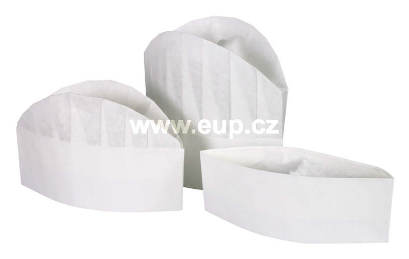 KUCHAŘSKÁ ČEPICE  hotelová 24 cm, pevnější