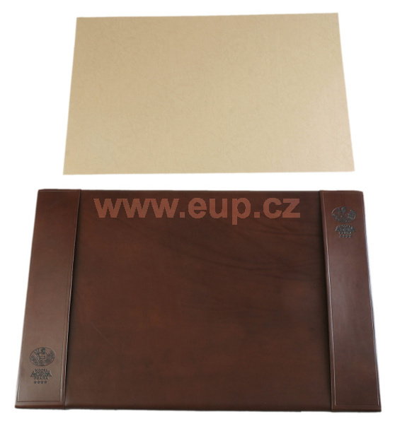 Psací hotelové podložky - kůže
