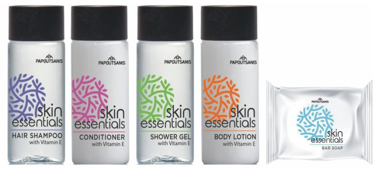 SKIN ESSENTIALS nová řada hotelové kosmetiky 